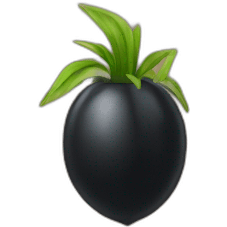 black seed emoji