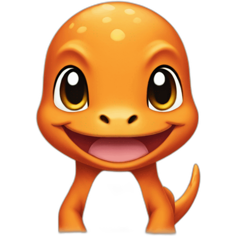 Charmander cute face emoji