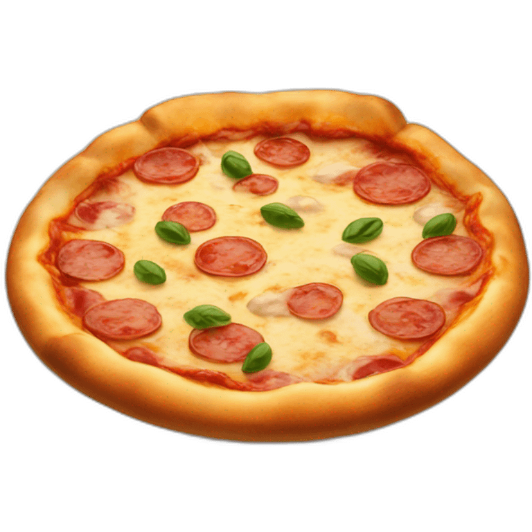 Pizza traditionnel chaude emoji