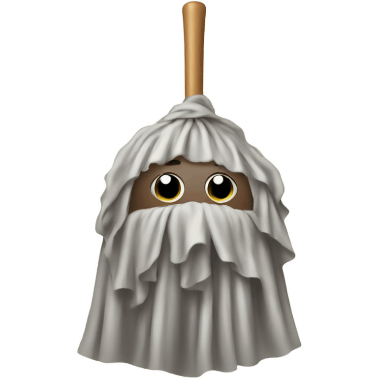 Mop with cape  emoji