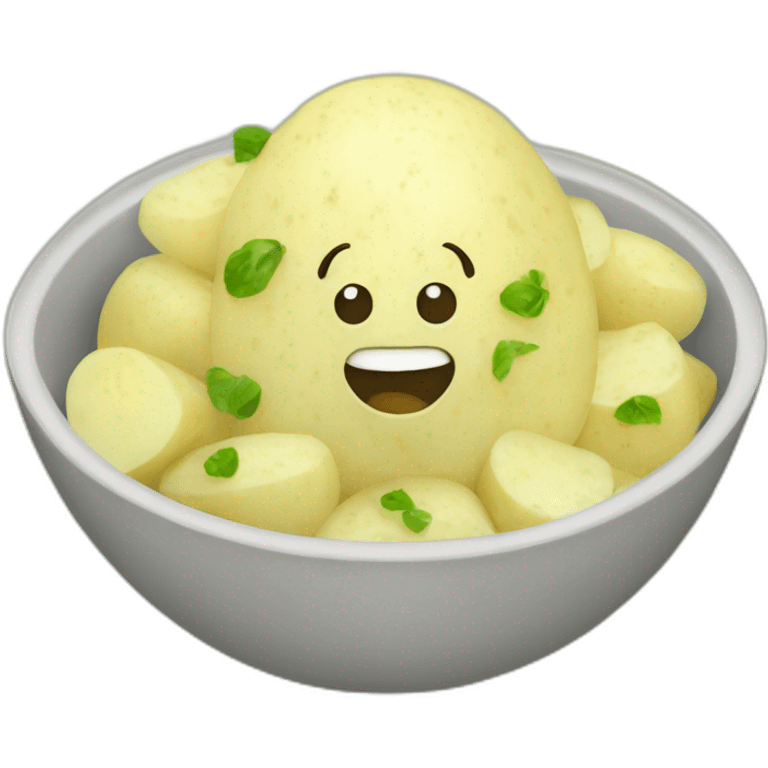 Potato salad emoji