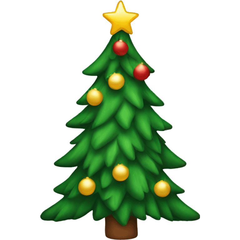 Christmas tree emoji