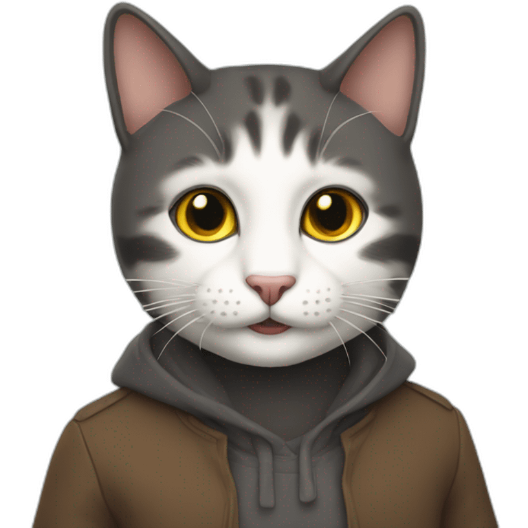 Gatto - strega emoji