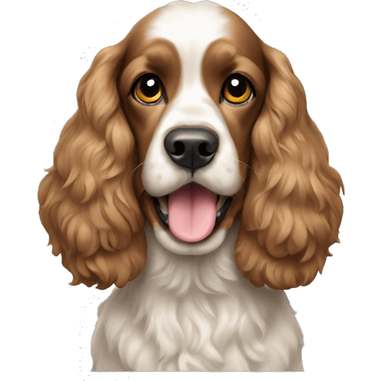 Cocker spaniel high emoji