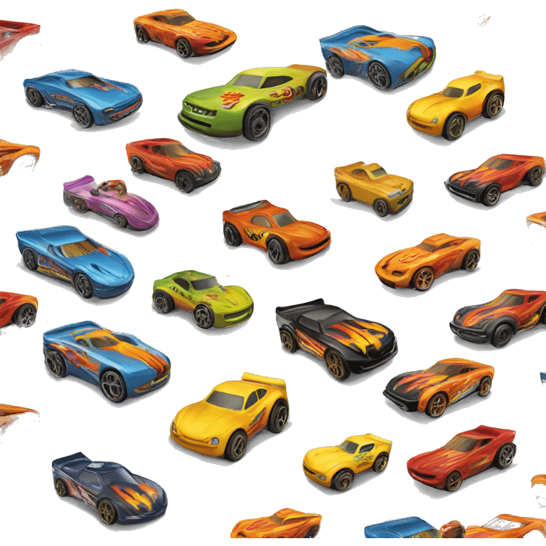 hotwheels race emoji