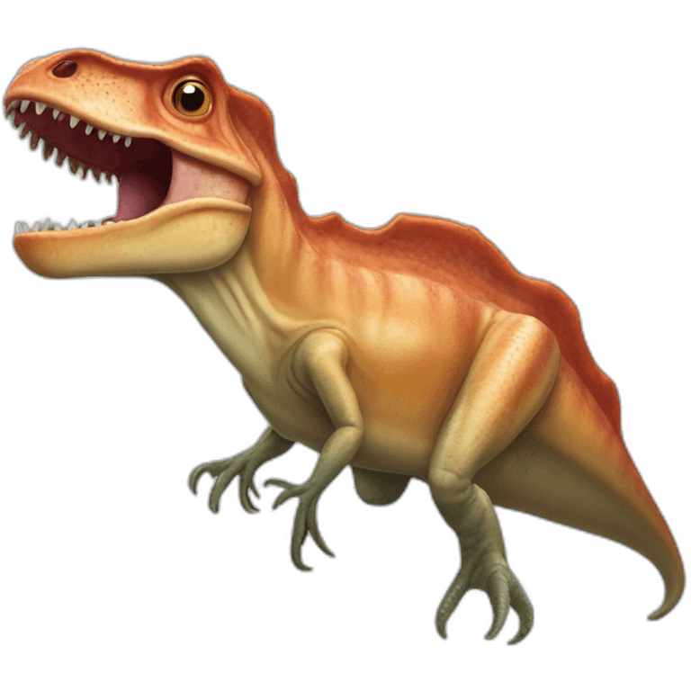 tyrannosaurus rex squid emoji