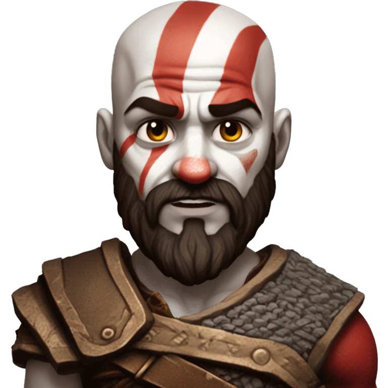 beardless kratos god of war emoji