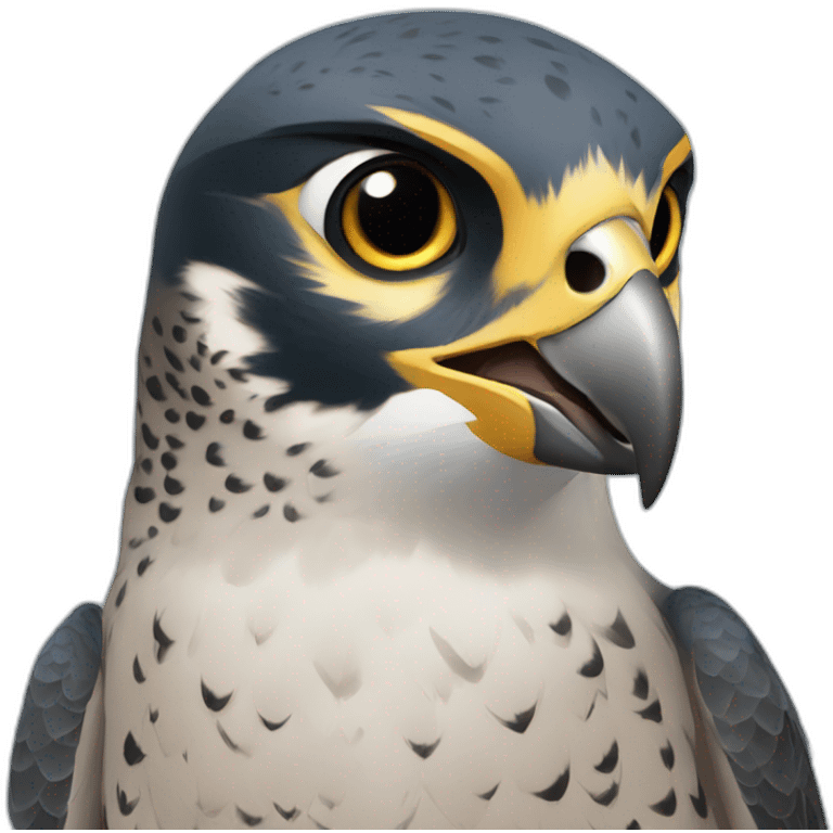 peregrine falcon emoji