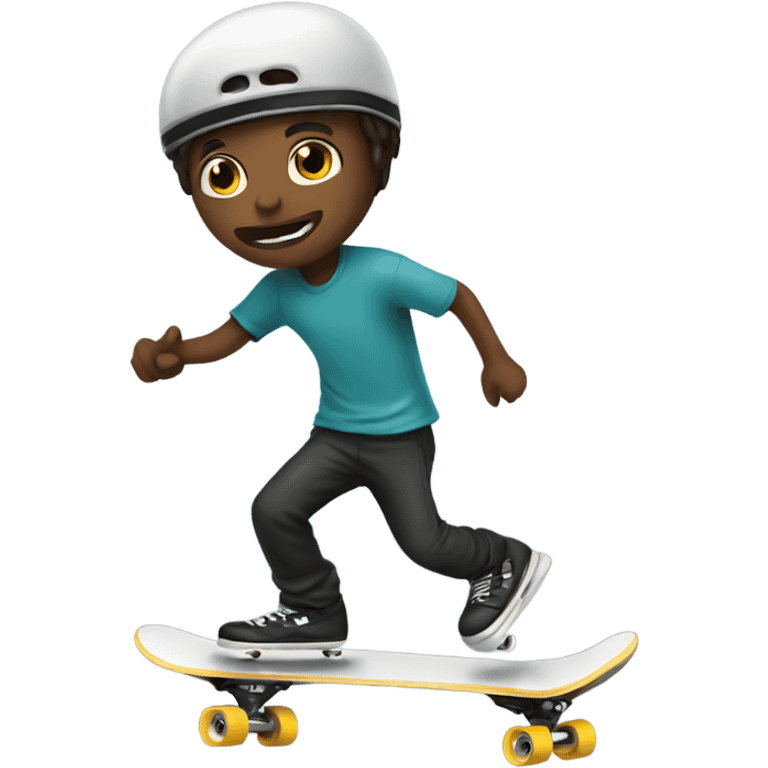 skateboarder emoji