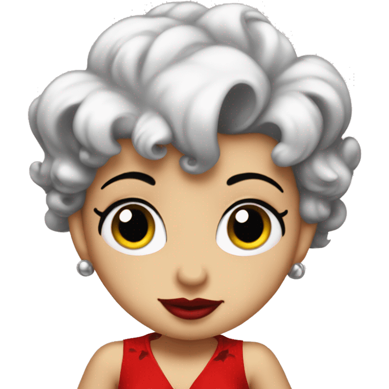 Betty boop emoji