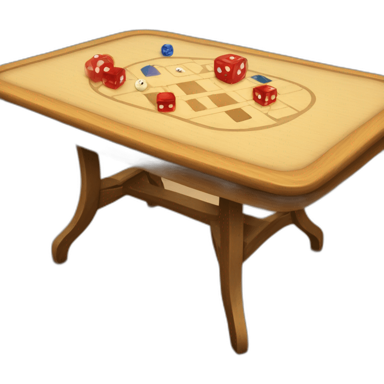 Table de jeux emoji