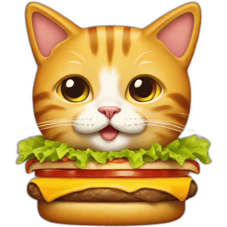 cat-with-cheeseburger emoji