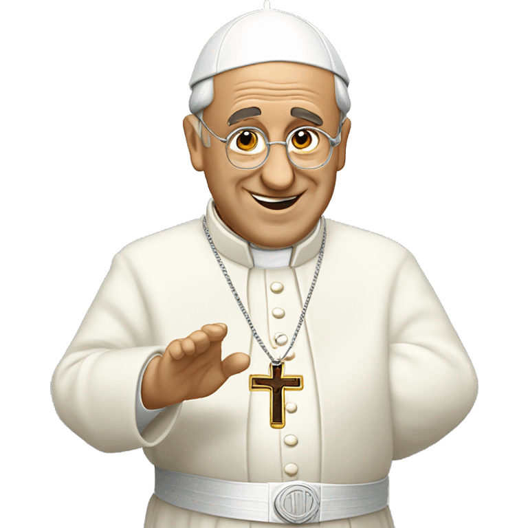 Papa Francisco Rezando emoji