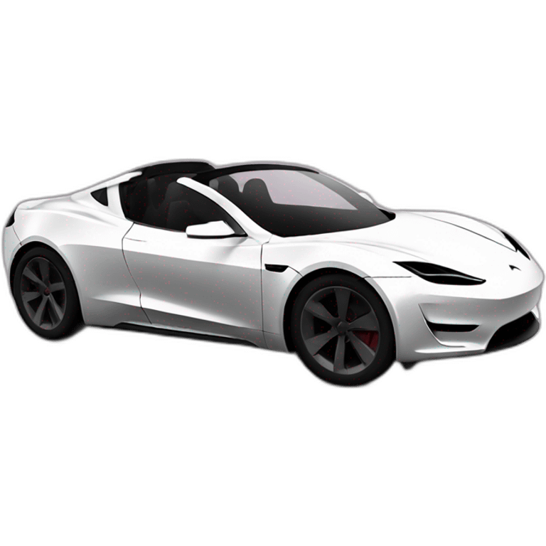 Tesla roadster emoji