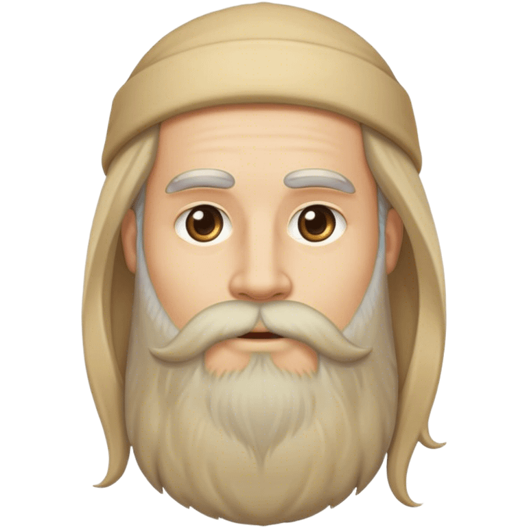 With long beard properly  emoji