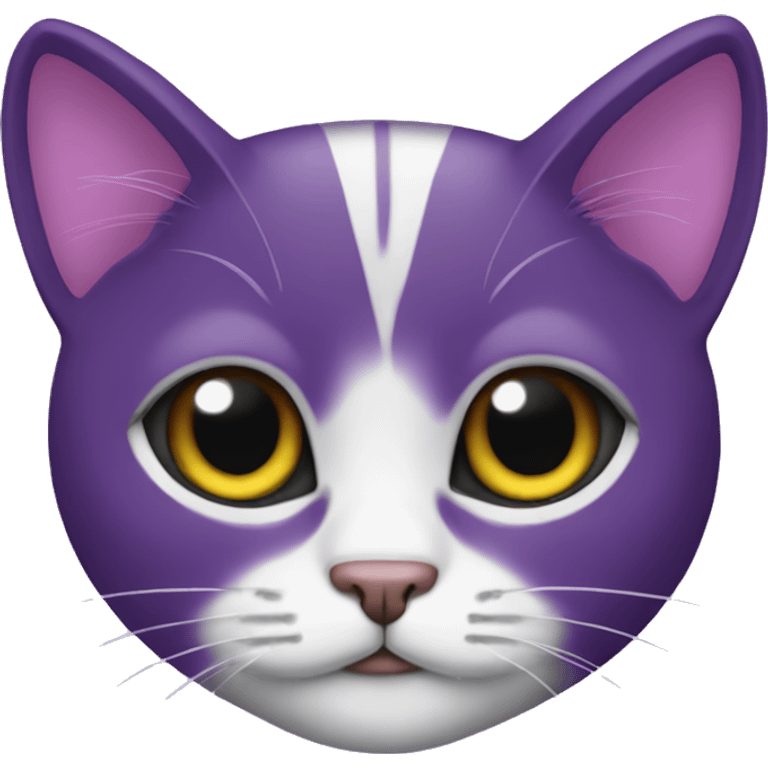 gato morado emoji