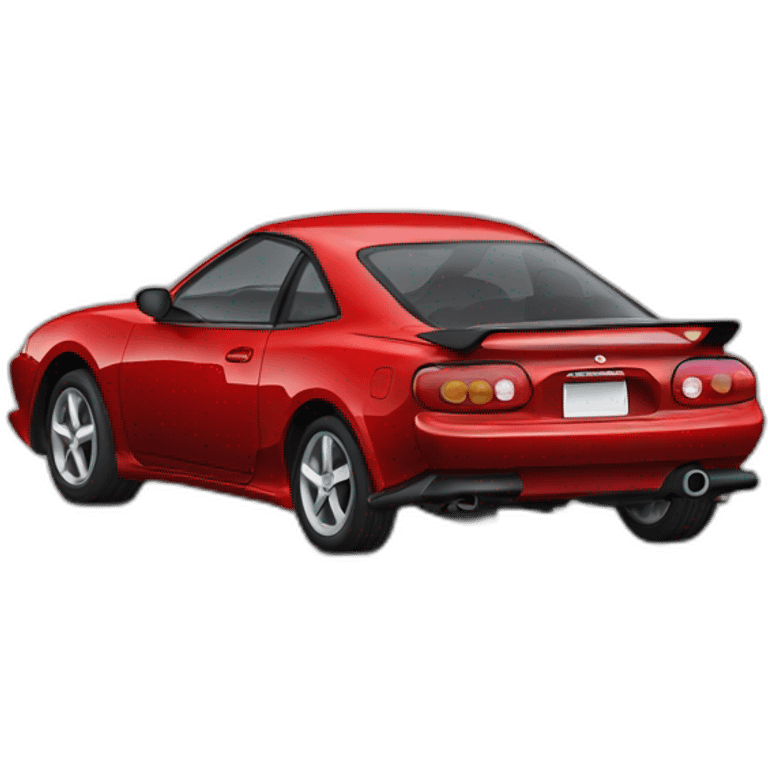 Red Toyota celica t18 emoji