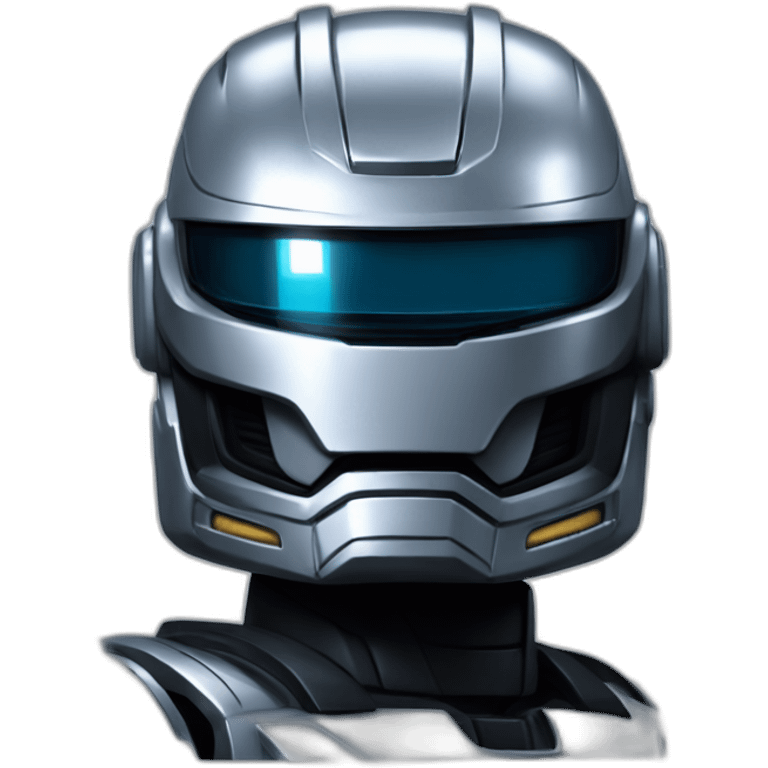 Robocop riendose emoji