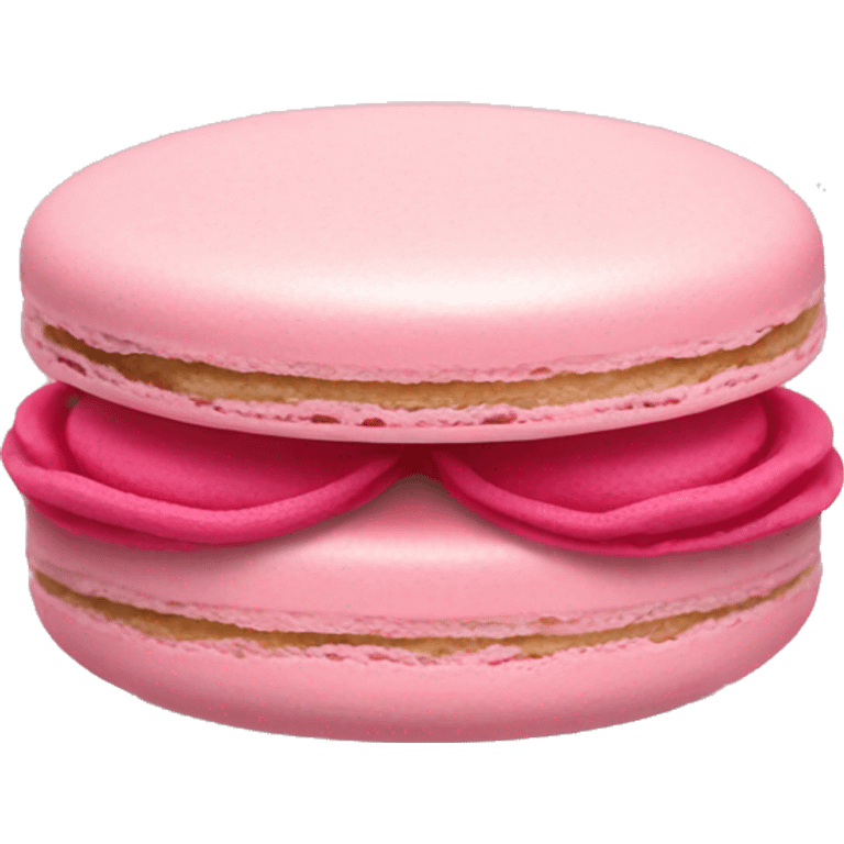 macaron rosa emoji