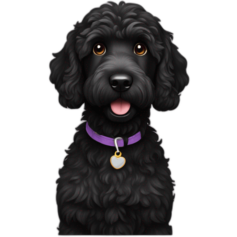 black labradoodle emoji