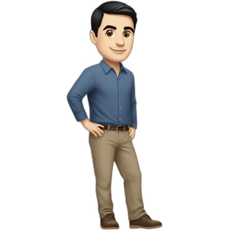 ben shapiro holding board foot emoji