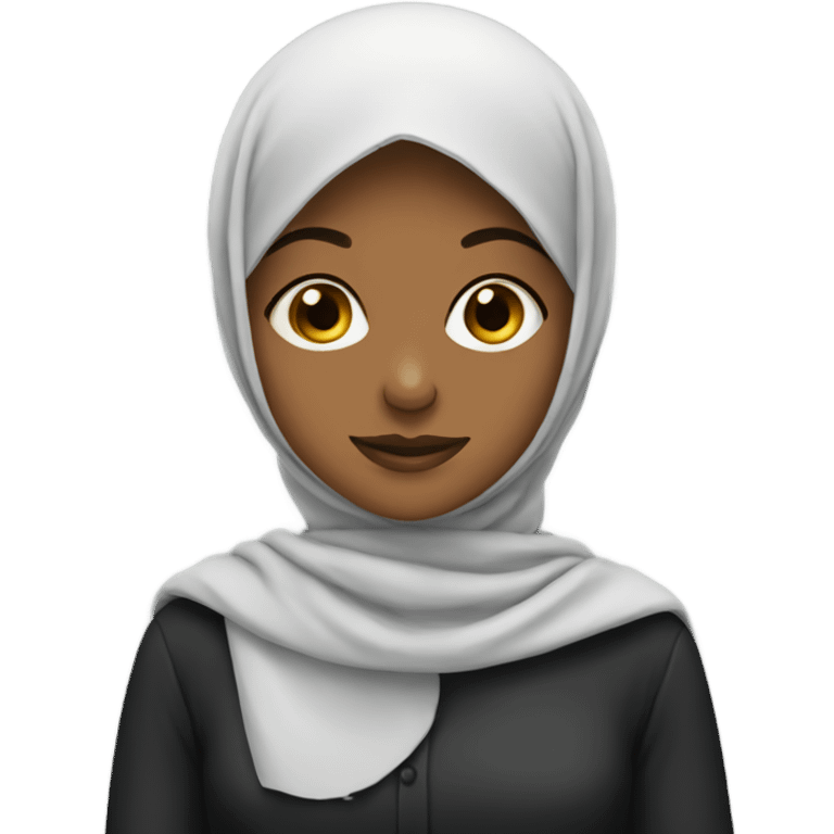 Girl in hijab emoji