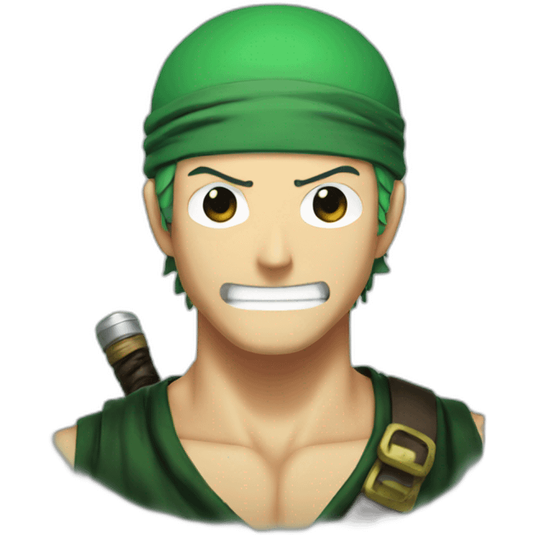 zoro from one piece emoji