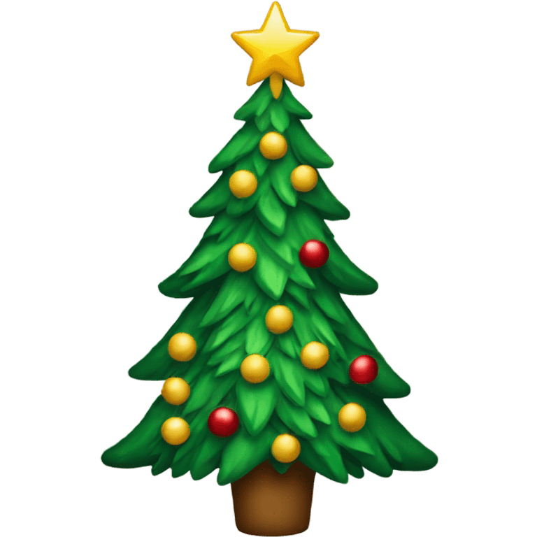 Christmas tree emoji