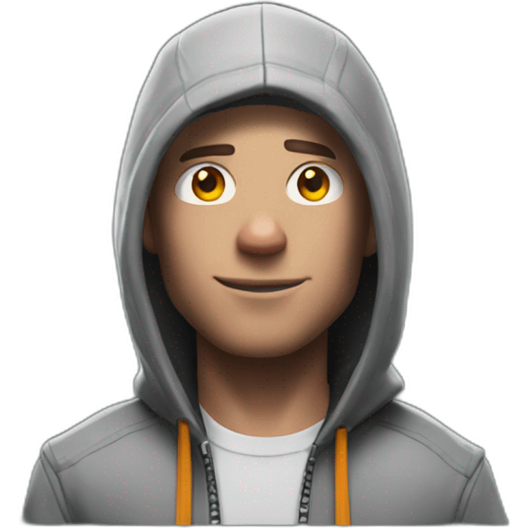 Eminem as a guy from fortnite emoji