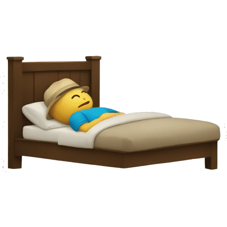 tourist sleep emoji