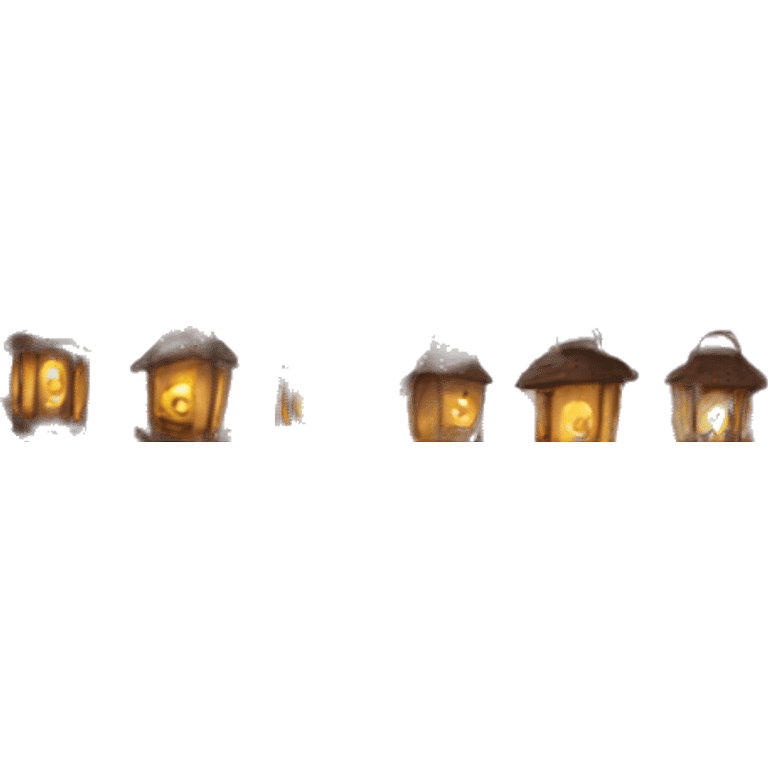 the lantern in tangled emoji