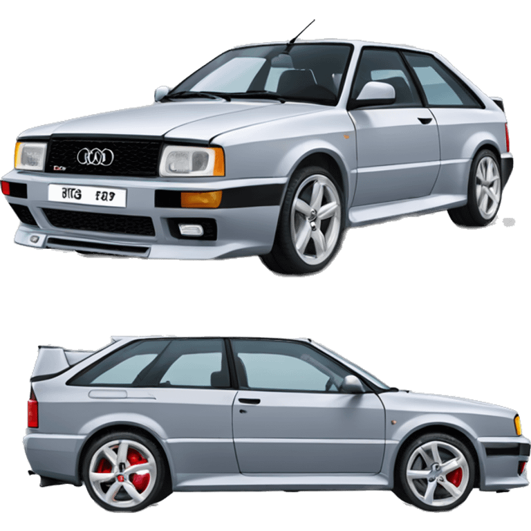 Audi rs2 quattro  emoji