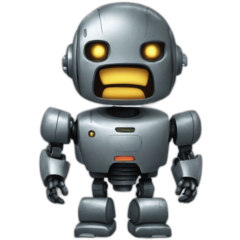 Angry robot emoji