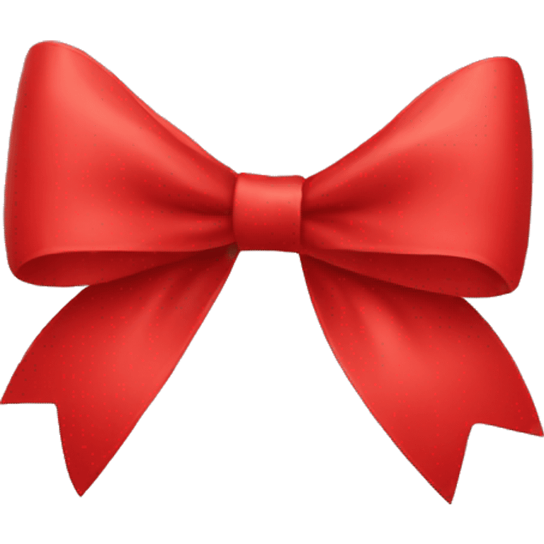 Red bow emoji