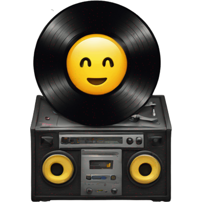 Vinyl records emoji