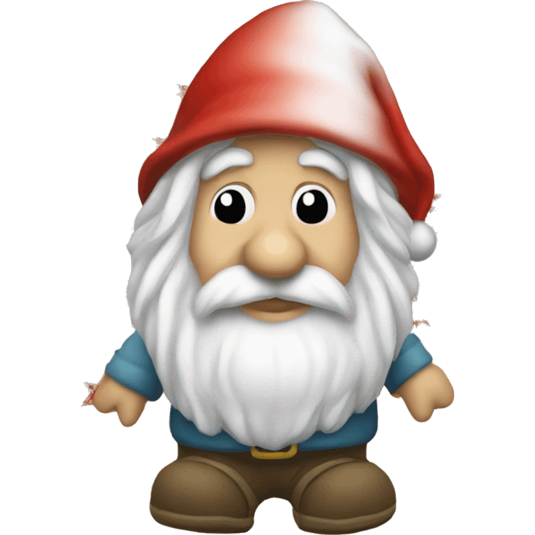 Christmas gnome emoji