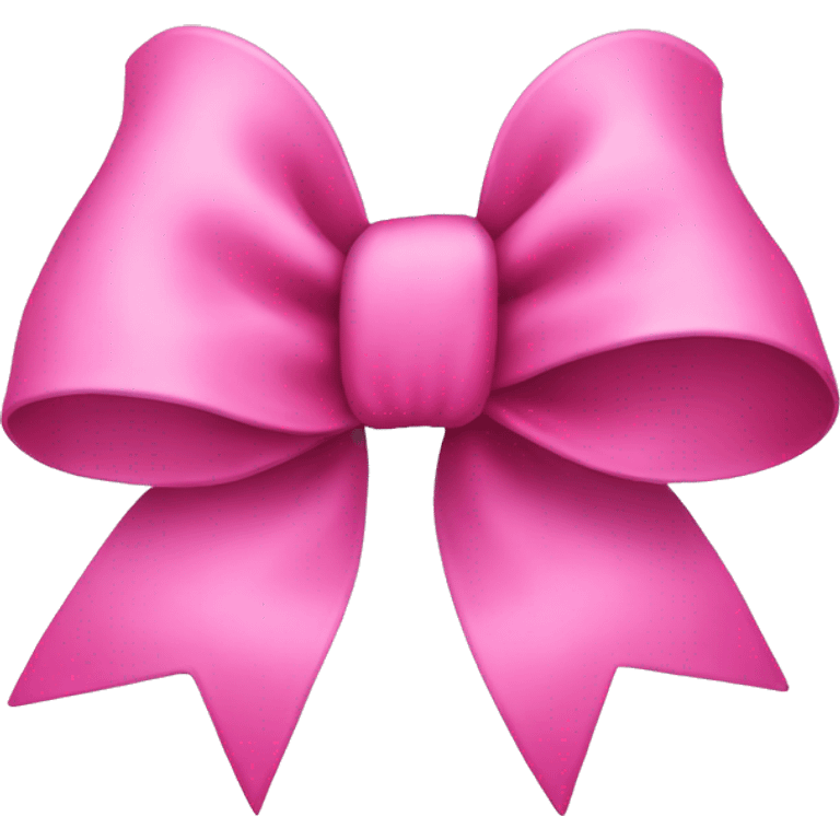 Pink bow emoji