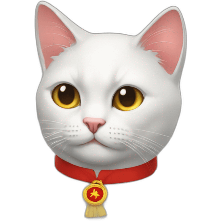 Communist cat emoji