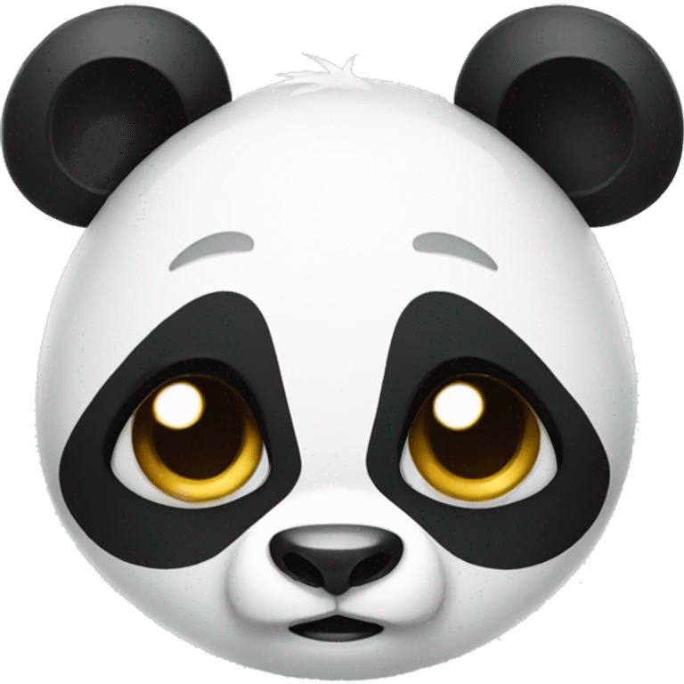 Panda with tears emoji