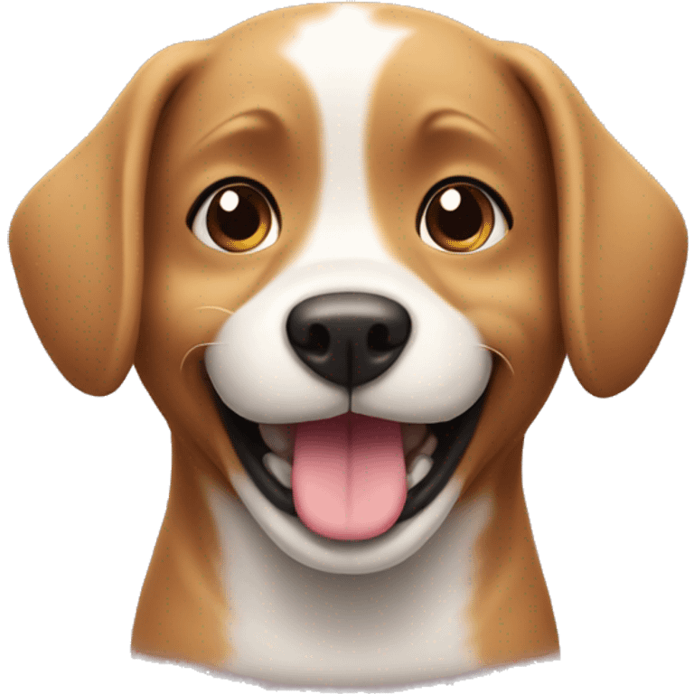 Cute doggy smiles  emoji