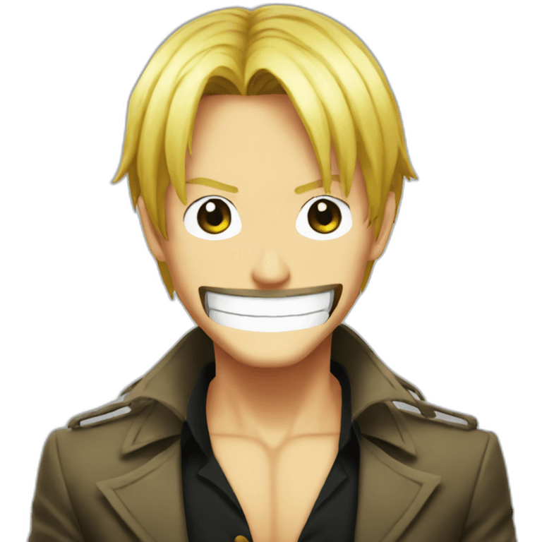 Sanji from one piece emoji