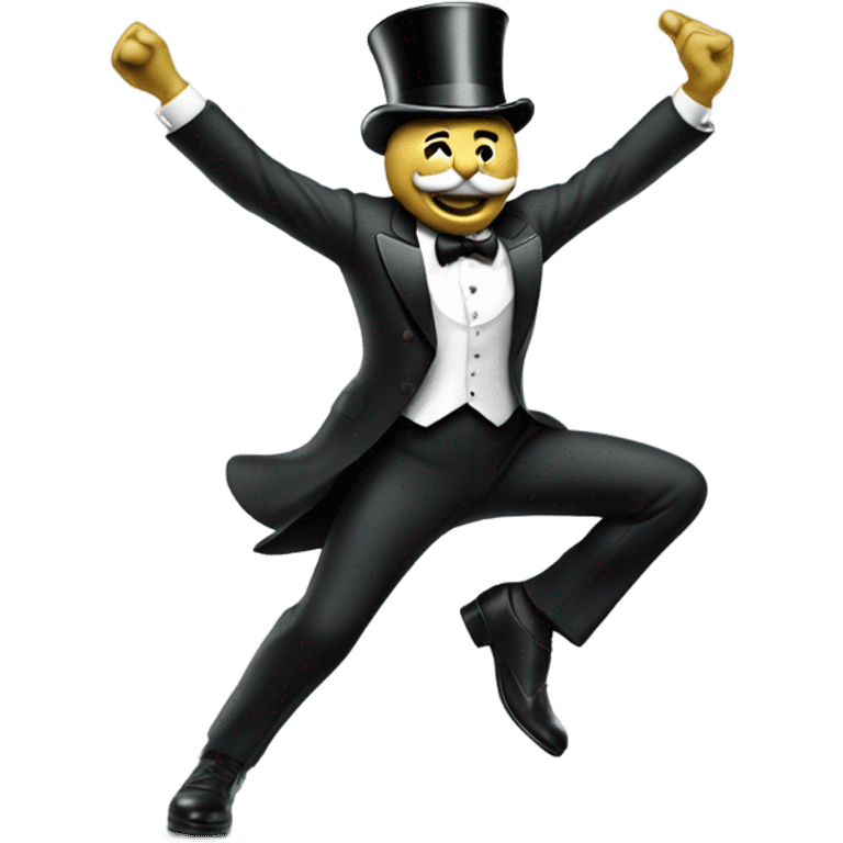 monopoly man dancing emoji