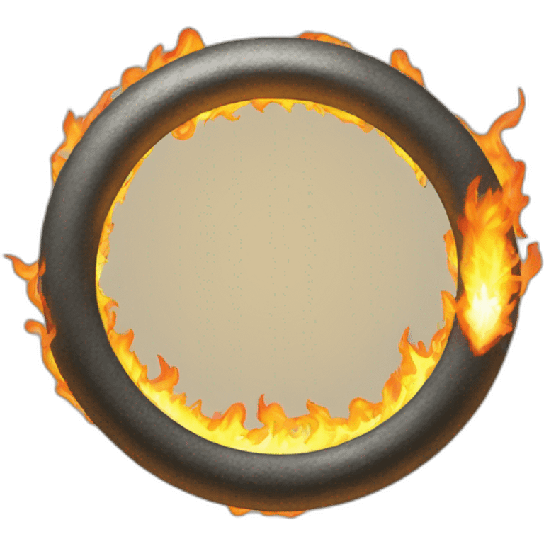 Ring of fire emoji