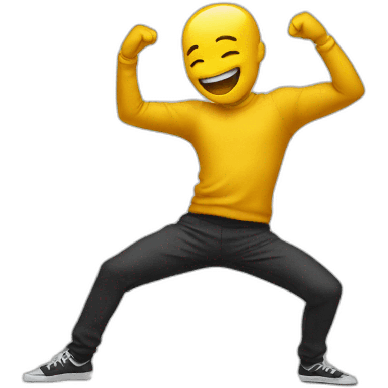 Dance dab emoji