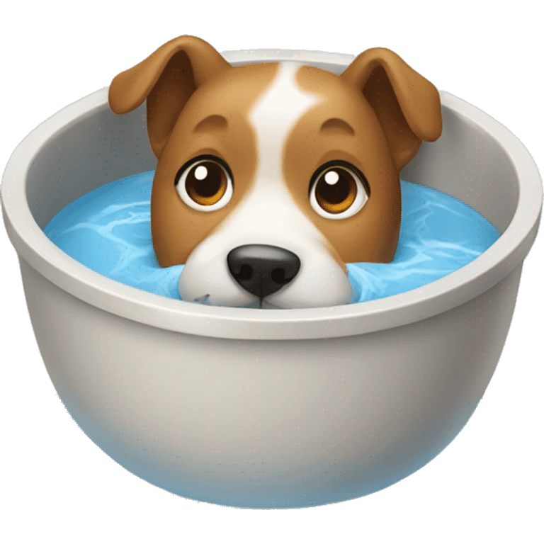 dog bowl with water emoji