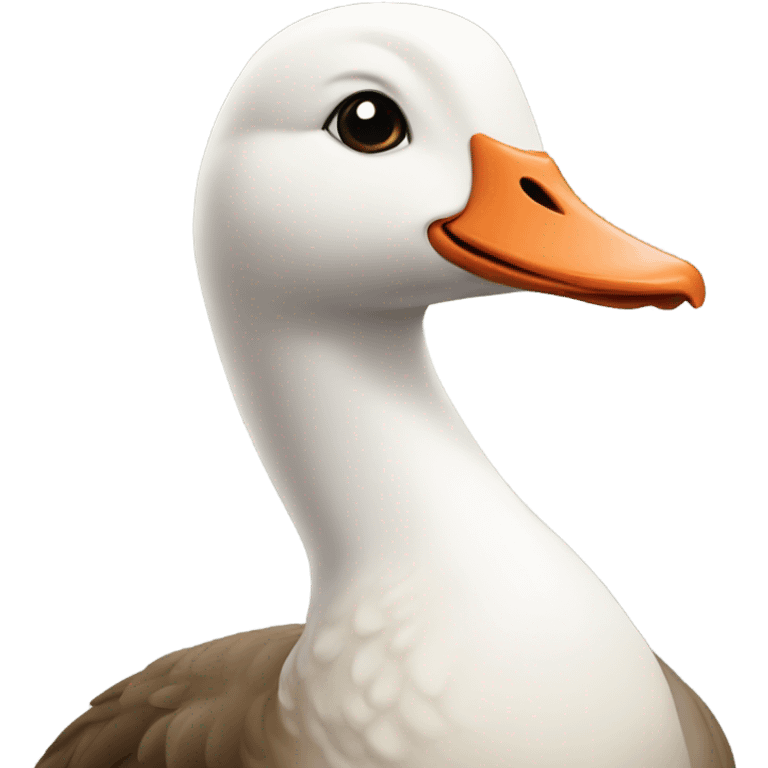 a polite goose  emoji