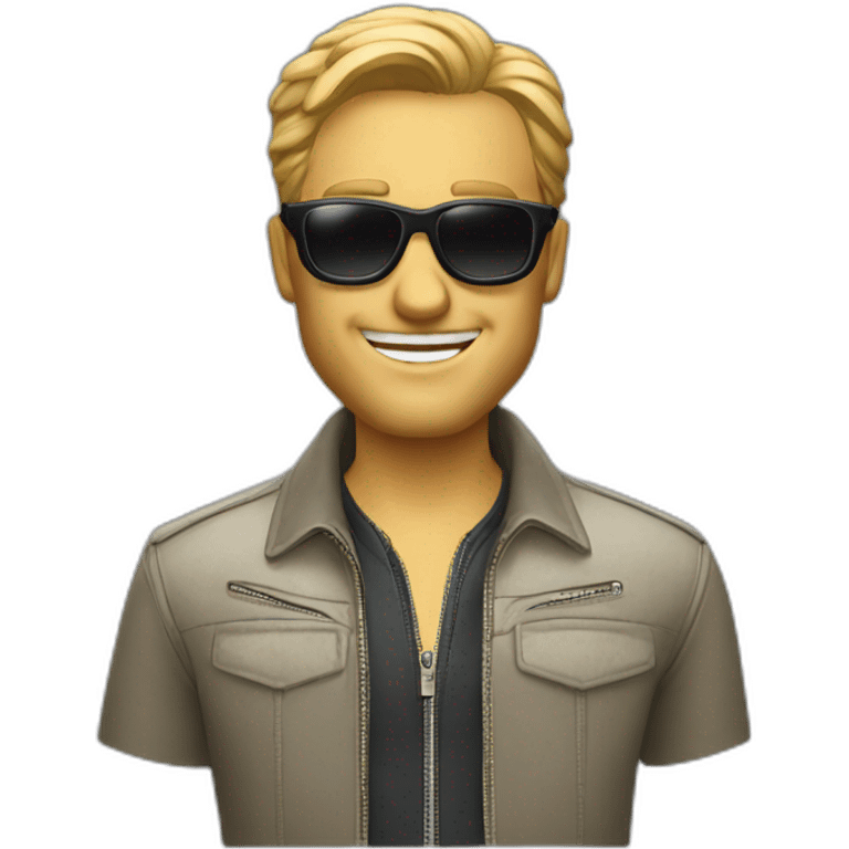 Bob sincar with viper sunglasses emoji