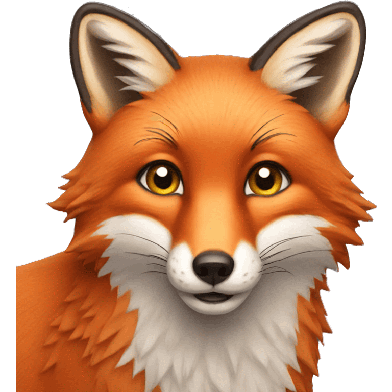 red fox emoji