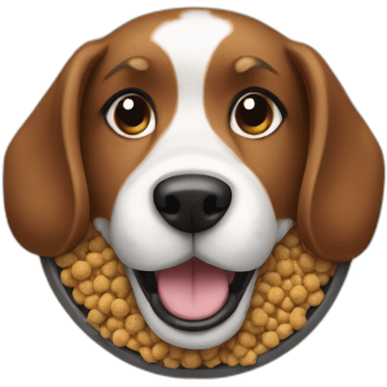 Dog kibble emoji