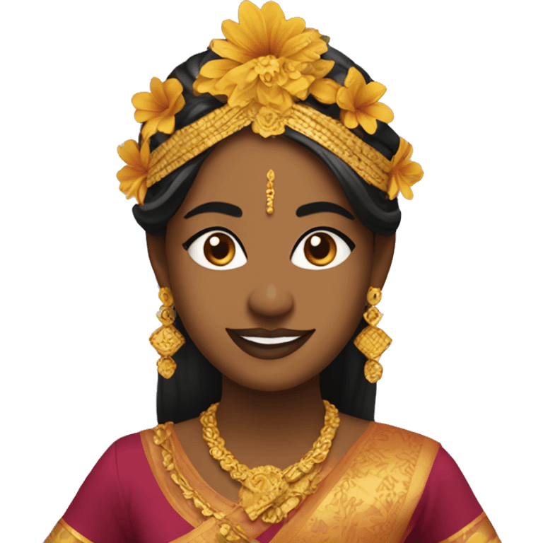 sri lankan traditional dancer emoji